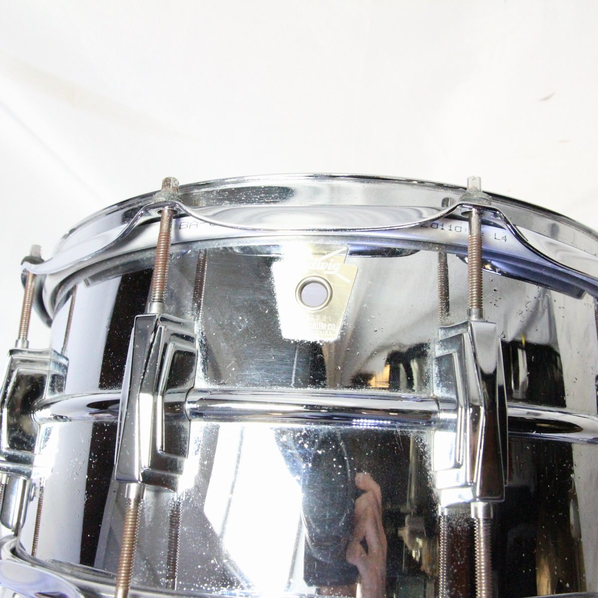 USED LUDWIG / LM402 14x6.5 Supraphonic RADIC Supraphonic Snare Drum [08]