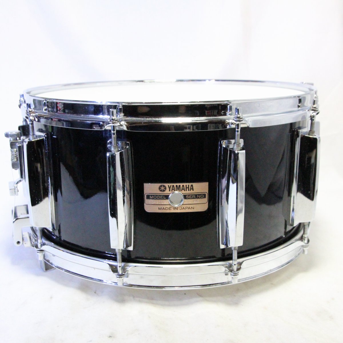 USED YAMAHA / SD-970RG YD-9000RD Snare 14×7 SOLID BLACK Yamaha Snare Drum [08]