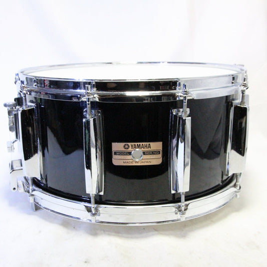 USED YAMAHA / SD-970RG YD-9000RD Snare 14×7 SOLID BLACK Yamaha Snare Drum [08]