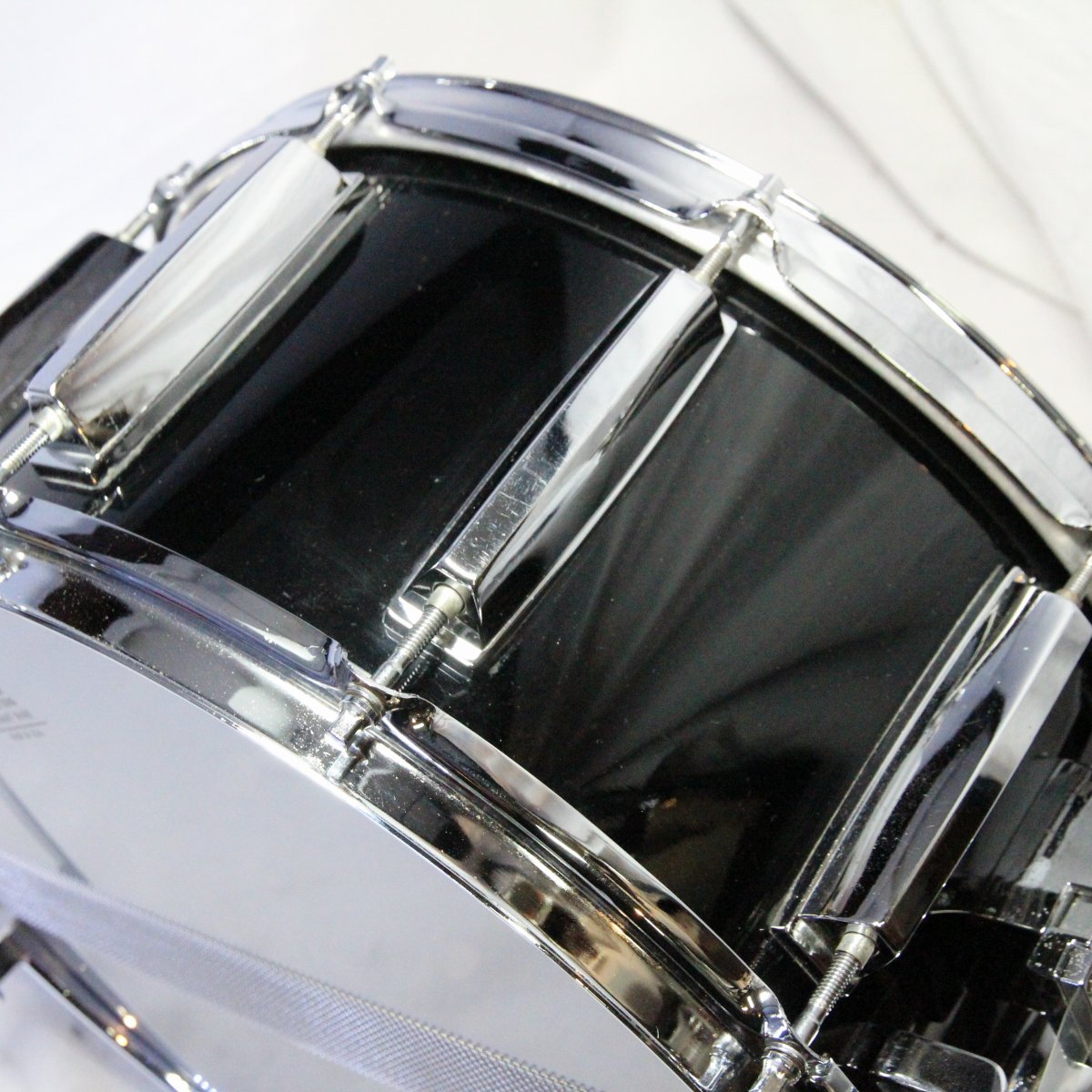 USED YAMAHA / SD-970RG YD-9000RD Snare 14×7 SOLID BLACK Yamaha Snare Drum [08]