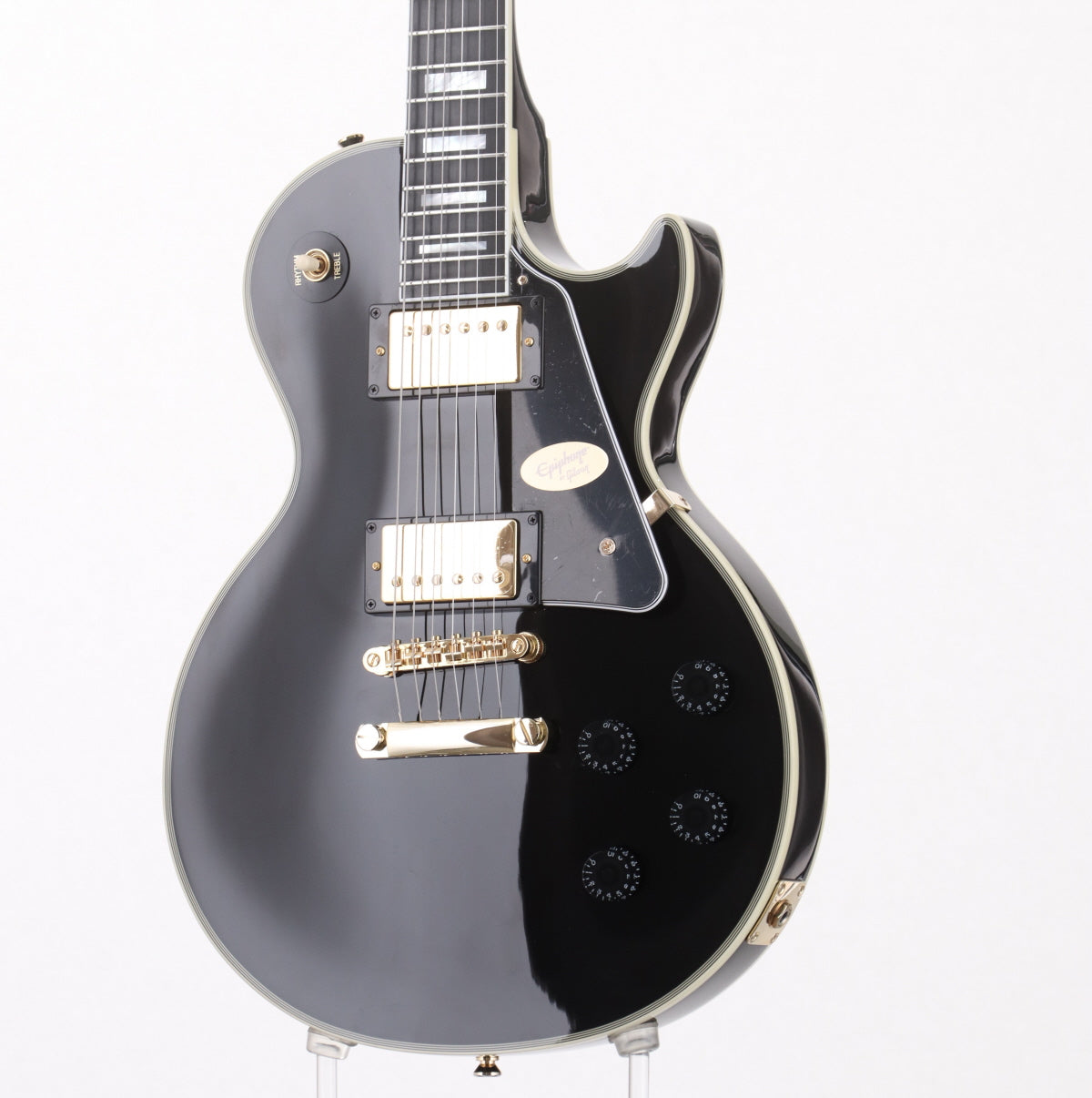 [SN 24071520744] USED Epiphone / Inspired by Gibson Les Paul Custom Ebony 2024 [09]