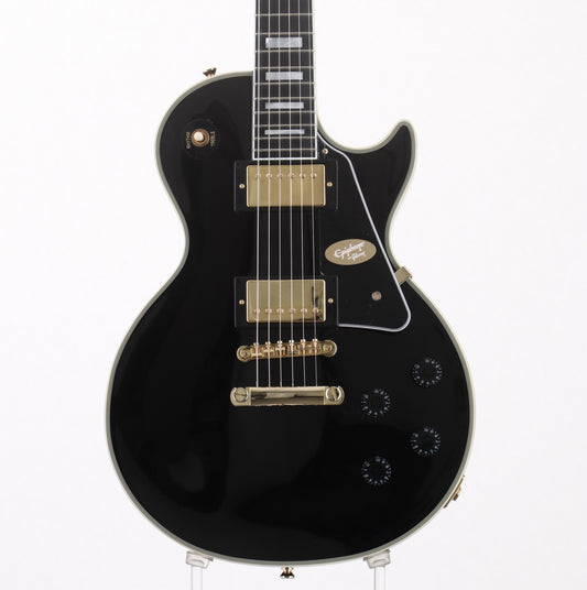 [SN 24071520744] USED Epiphone / Inspired by Gibson Les Paul Custom Ebony 2024 [09]