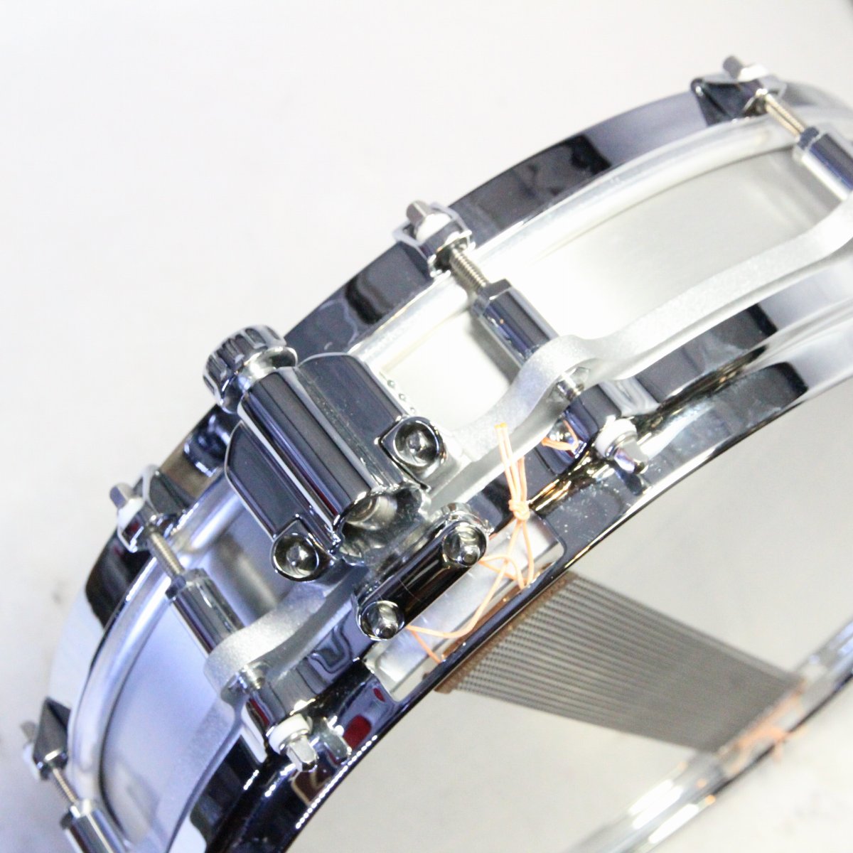 USED PEARL / YA1435-2 Yukihiro Signature 14x3.5 Pearl Pearl Snare Drum Case included [08]