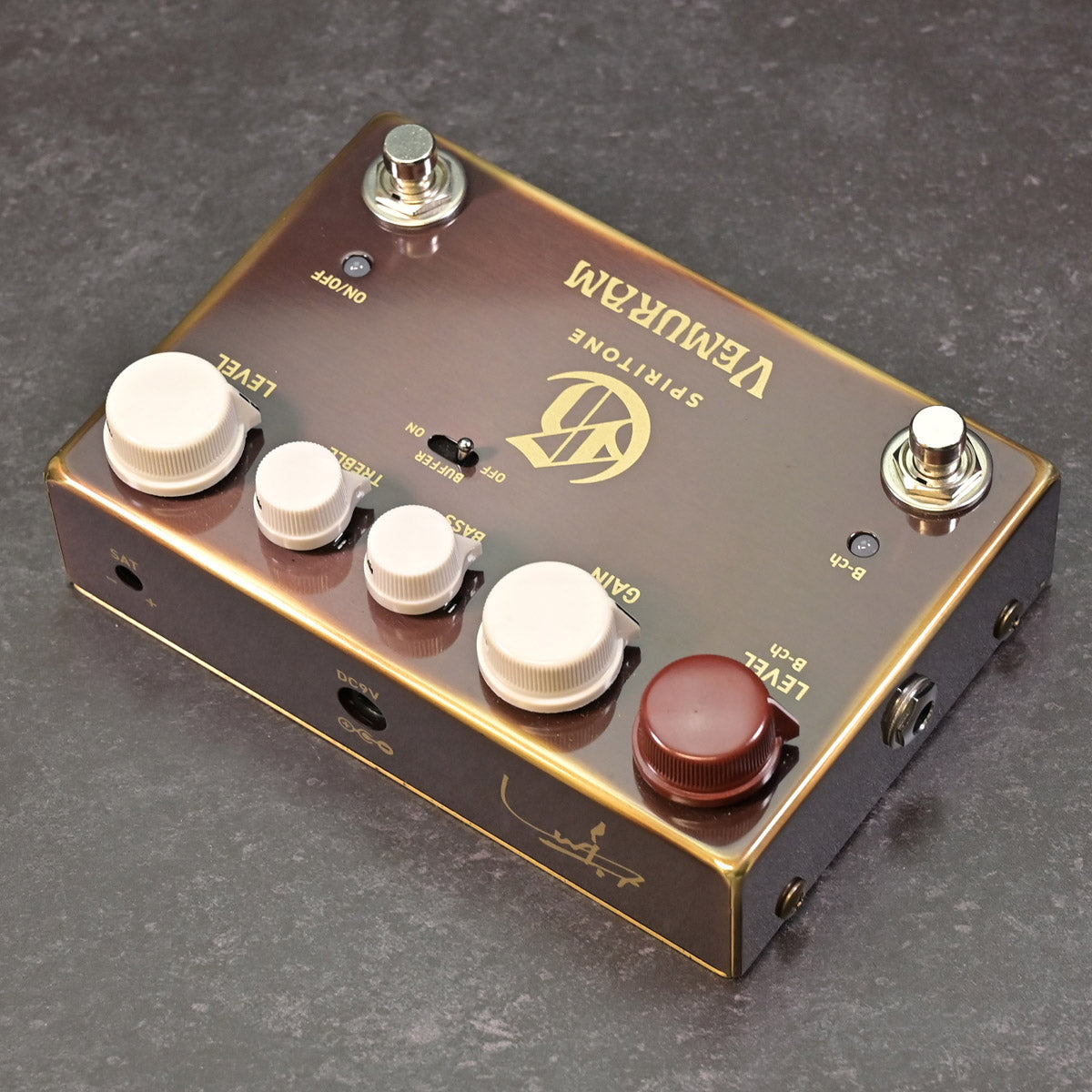 [SN ST00349] USED Vemuram / SPIRITONE Char Signature Overdrive [10]
