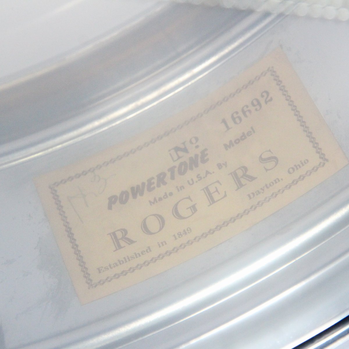 [SN 16692] USED ROGERS / 1967 POWERTONE 14x5 C.O.B Snare Drum Rogers Powertone Snare Drum [08]