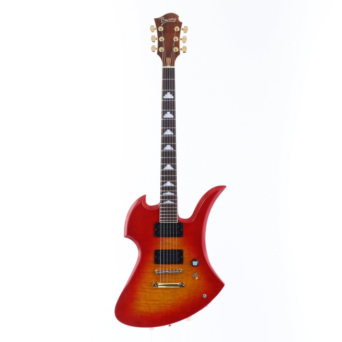 [SN Y50206] USED Burny Burny / MG-85X hide Model Cherry Sunburst [20]
