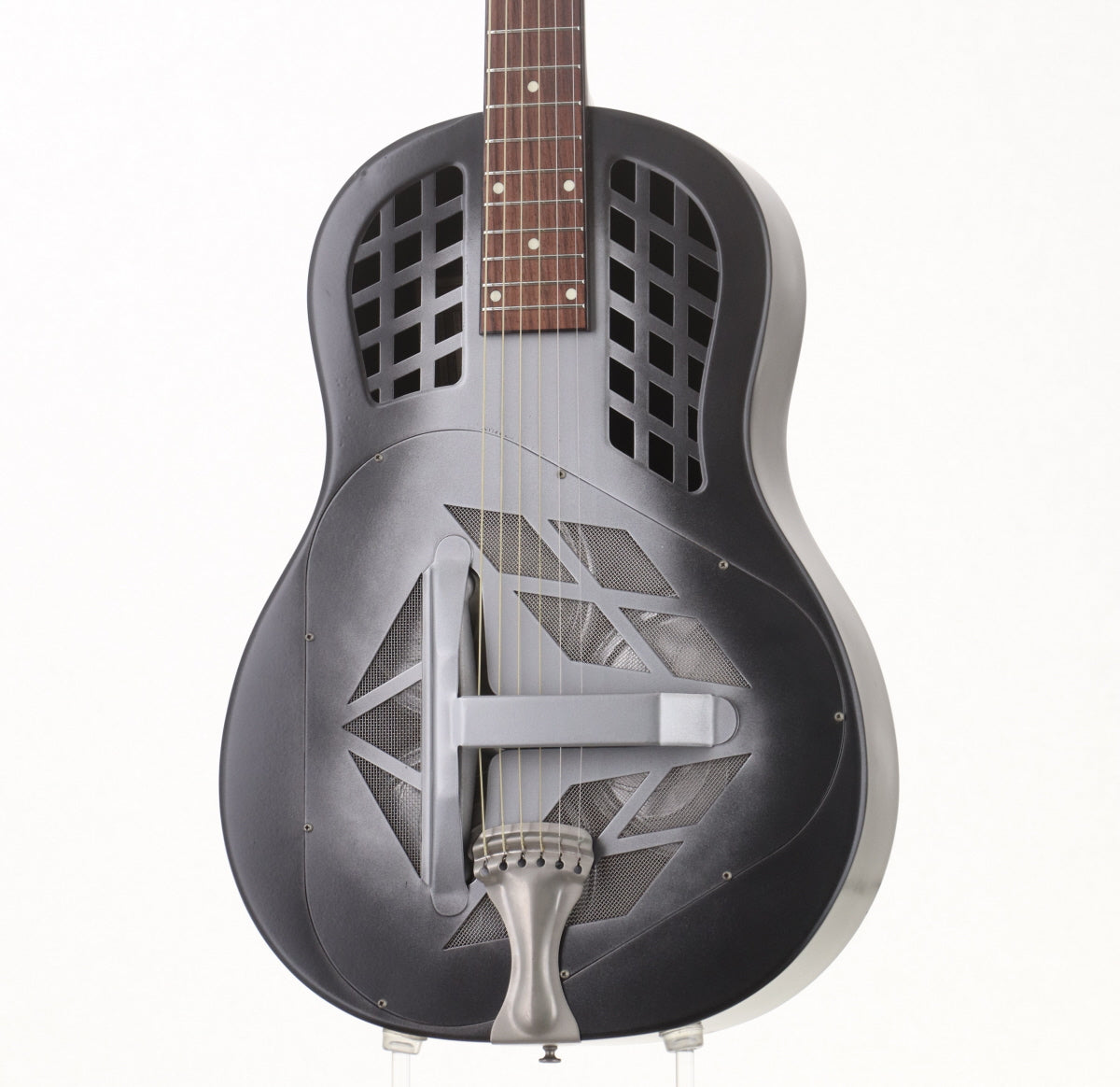 [SN P-047] USED National Reso-Phonic / Polychrome Tricone Grey Burst [1994] National Reso-Phonic Resonator Guitar [08]