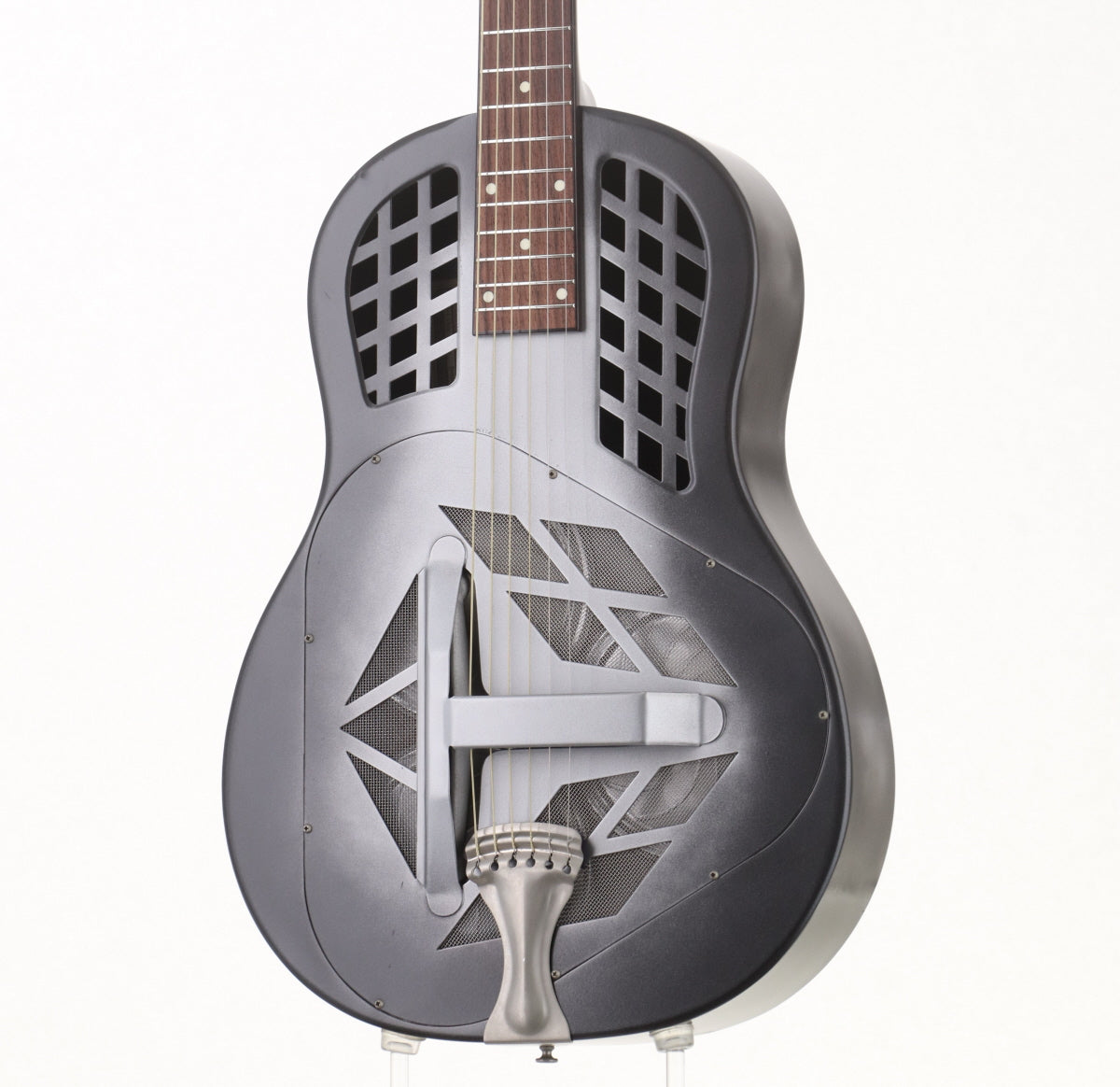 [SN P-047] USED National Reso-Phonic / Polychrome Tricone Grey Burst [1994] National Reso-Phonic Resonator Guitar [08]