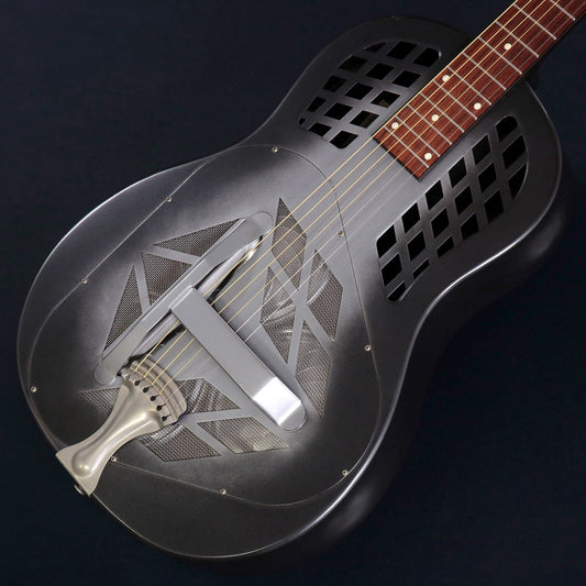 [SN P-047] USED National Reso-Phonic / Polychrome Tricone Grey Burst [1994] National Reso-Phonic Resonator Guitar [08]