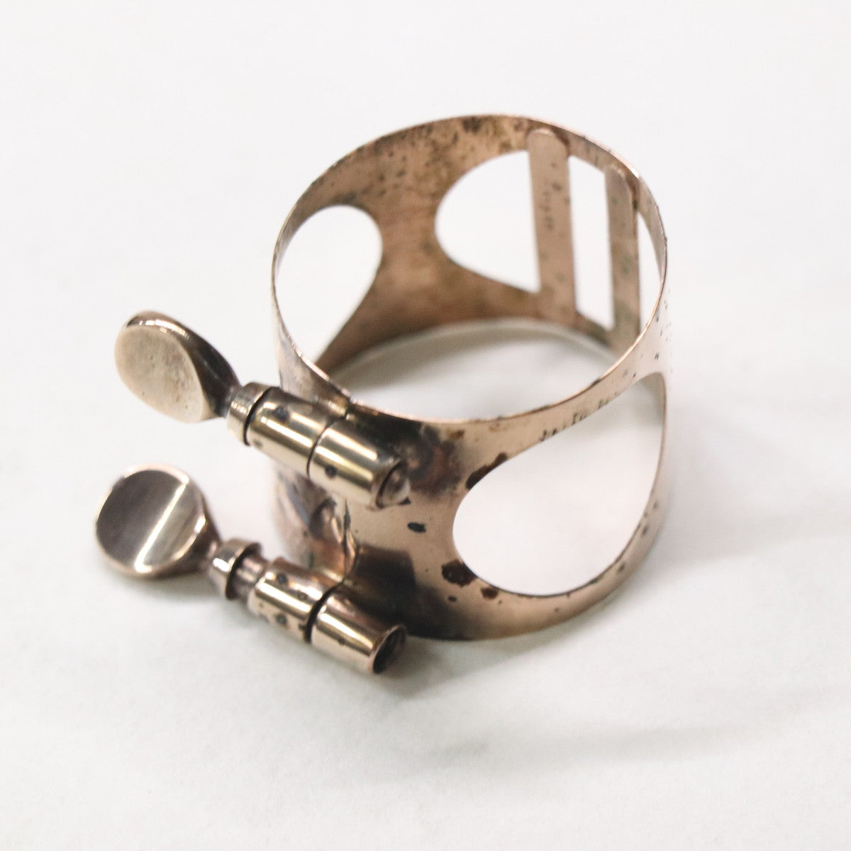 USED ATELIER MOMO / Baritone saxophone ligature with PGP cap [11]