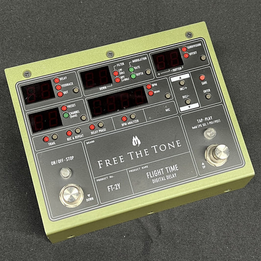 USED FREE THE TONE / FLIGHT TIME FT-2Y DIGITAL DELAY [06]