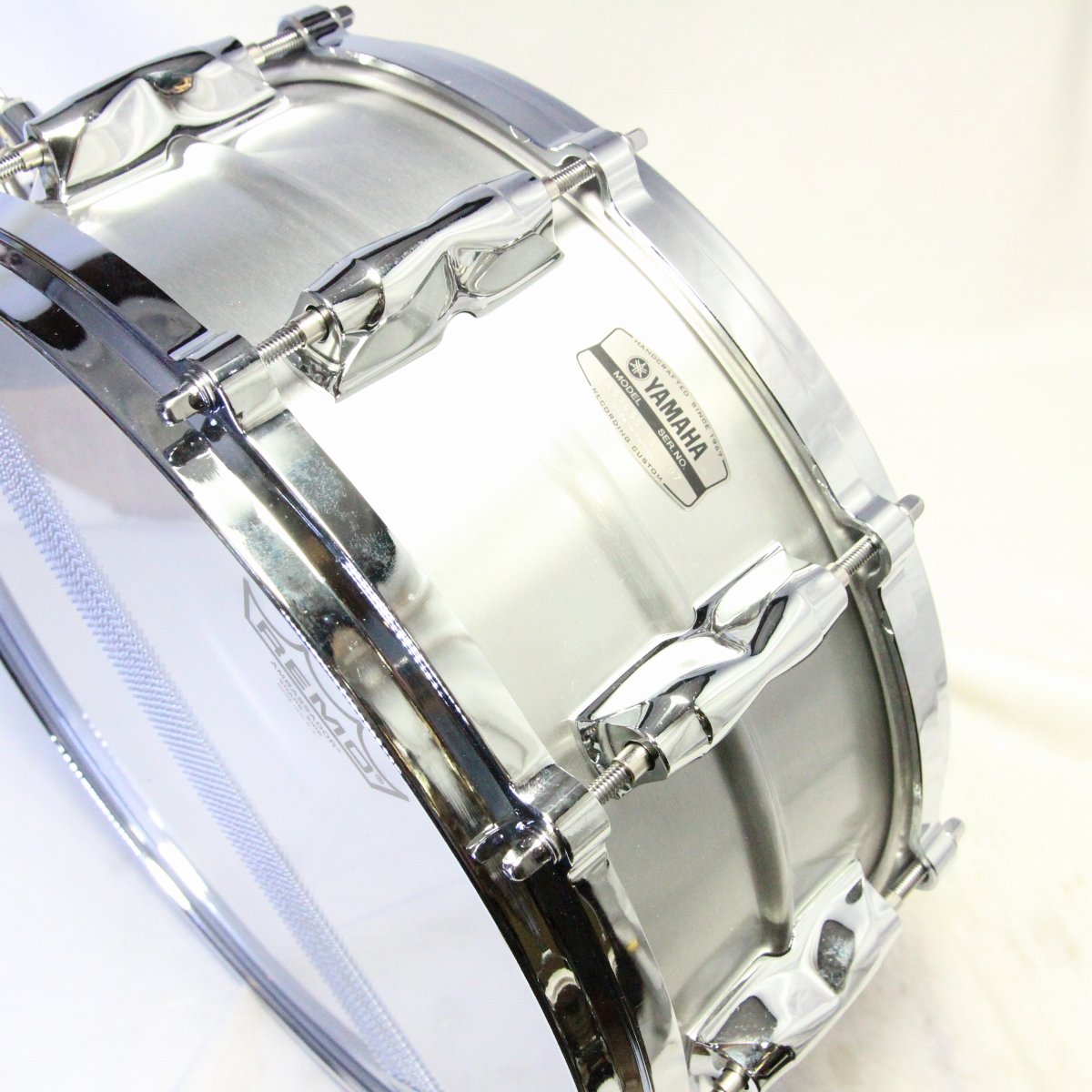 USED YAMAHA / RAS1455 14x5.5 Recording Custom ALUMINUM Yamaha Snare Drum [08]