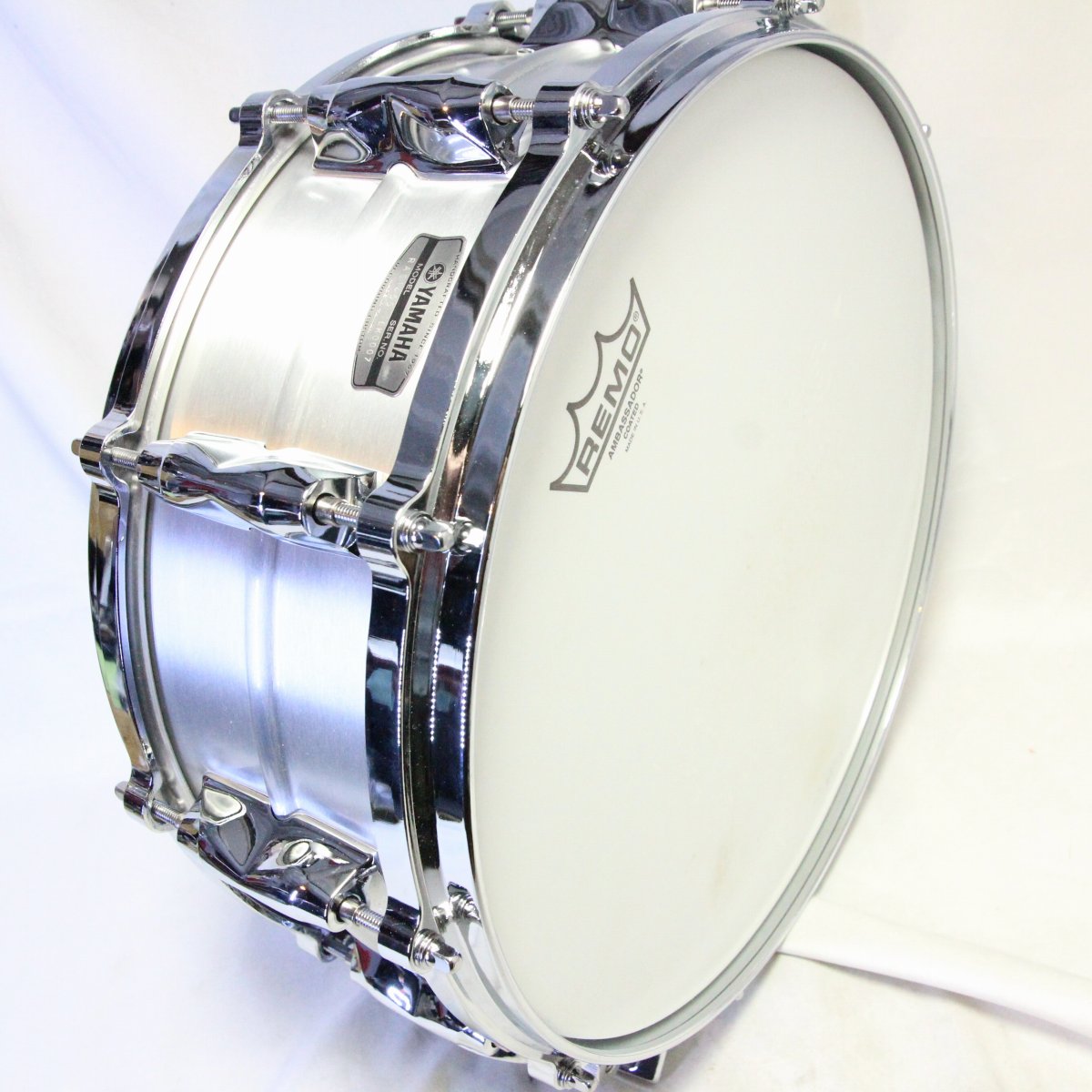 USED YAMAHA / RAS1455 14x5.5 Recording Custom ALUMINUM Yamaha Snare Drum [08]