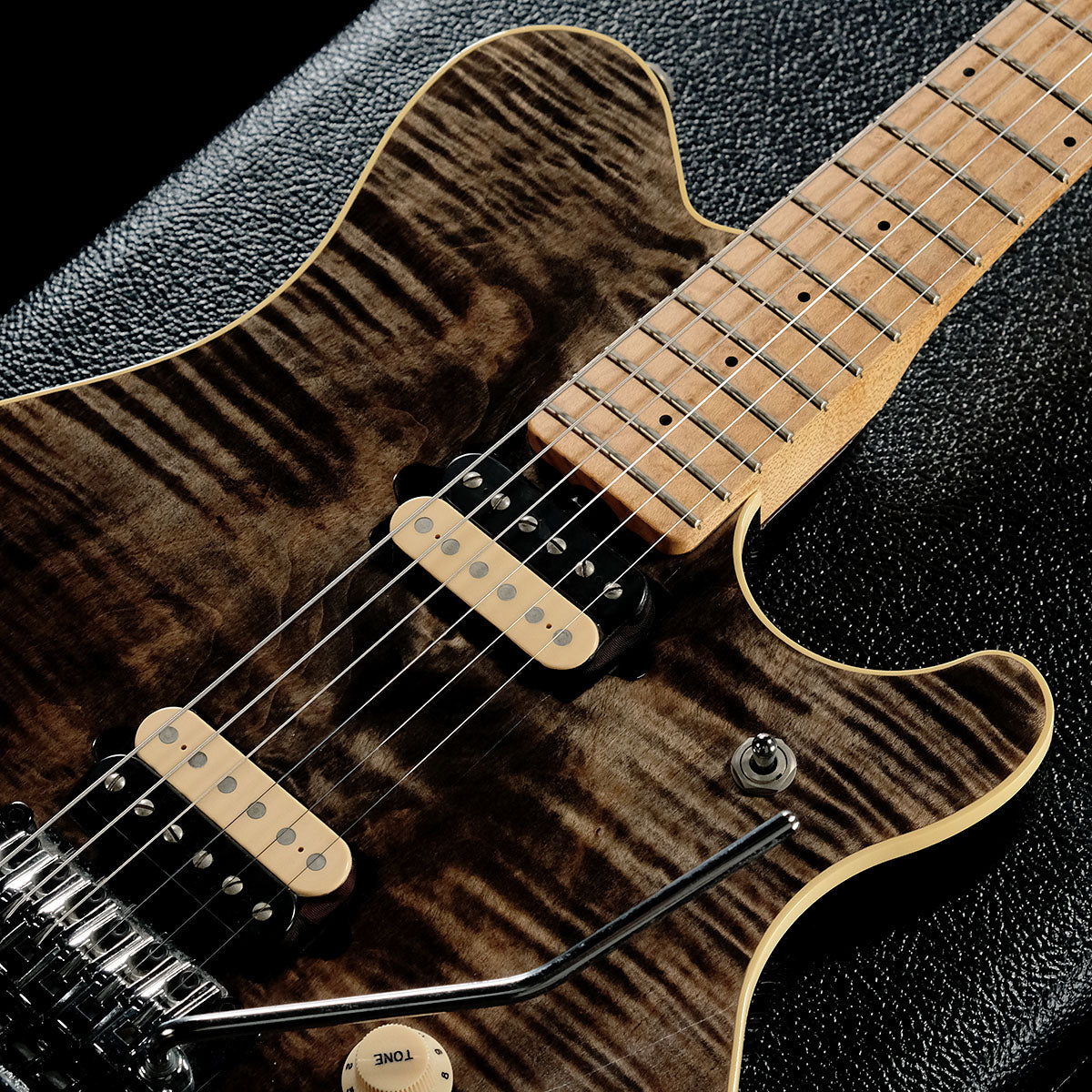 [SN 80097] USED Music man / 1991 EVH Signature Black Translucent [05]