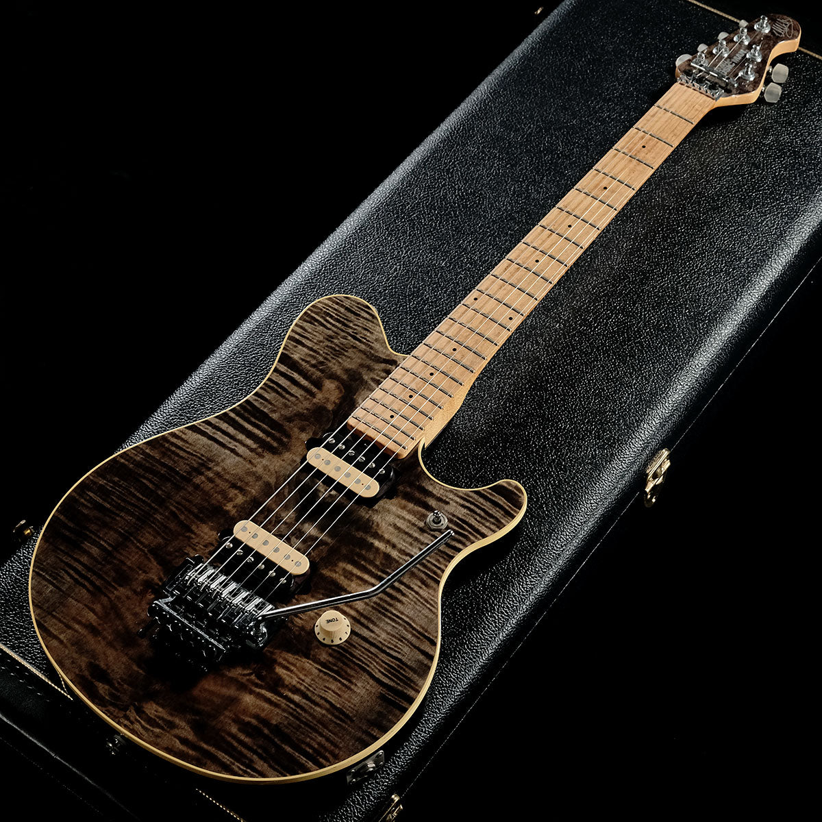 [SN 80097] USED Music man / 1991 EVH Signature Black Translucent [05]