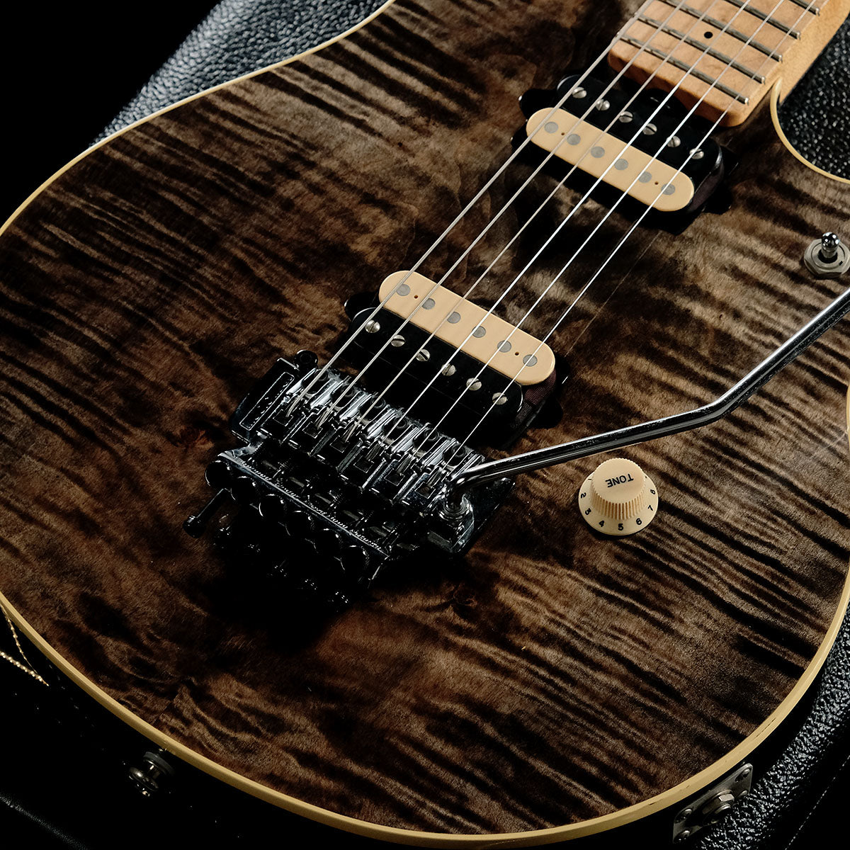 [SN 80097] USED Music man / 1991 EVH Signature Black Translucent [05]