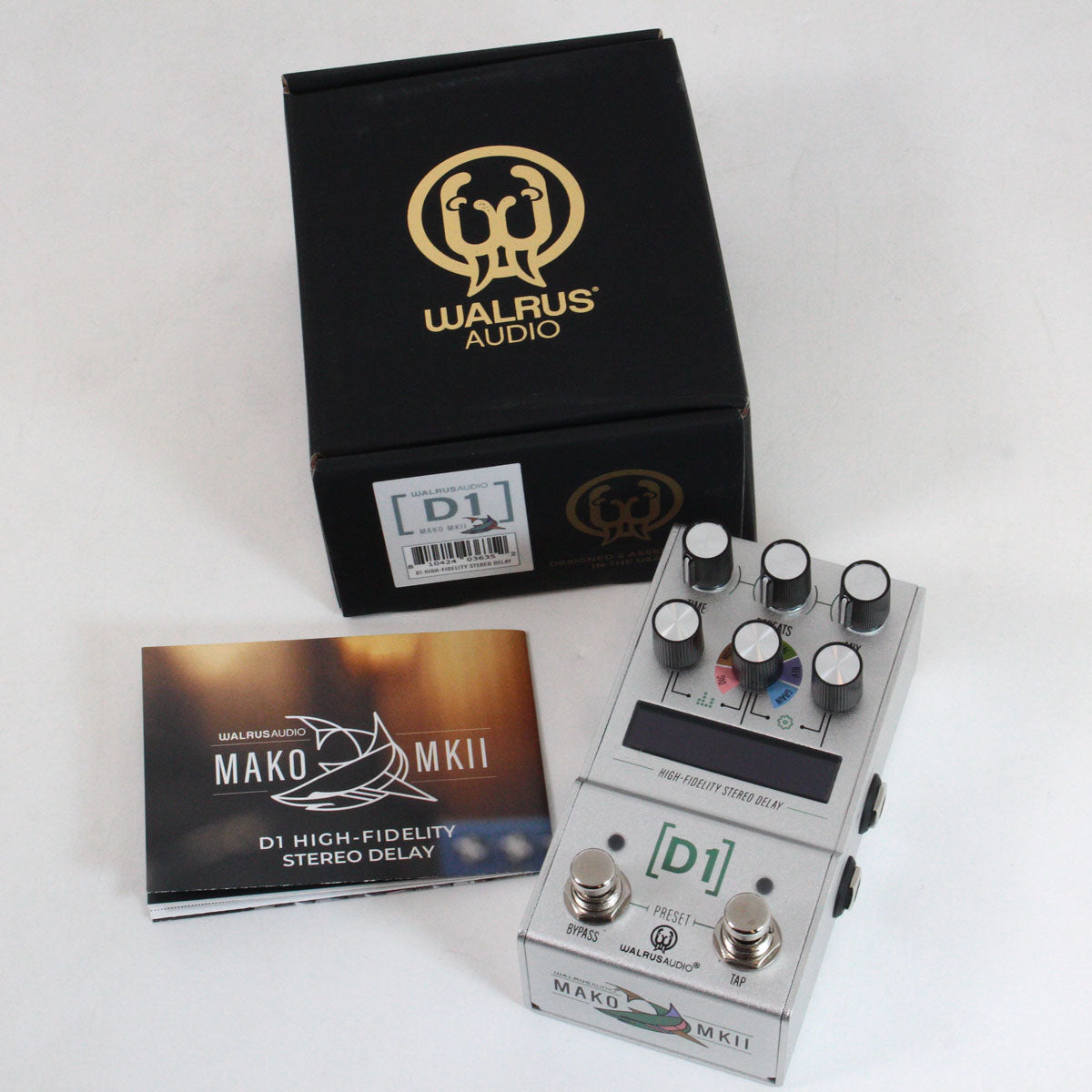 [SN 1051mkII0026] USED WALRUS AUDIO / Mako Series MKII: D1 High-Fidelity Delay [05]