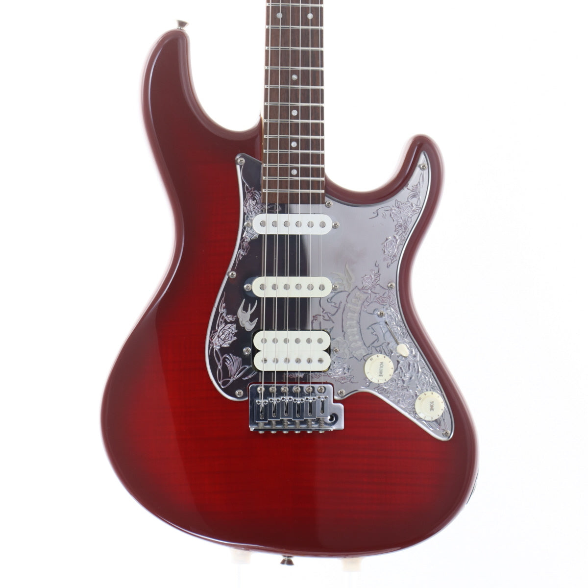 [SN FG09120800] USED FERNANDES / ENGRVE Chrome-Red [12]