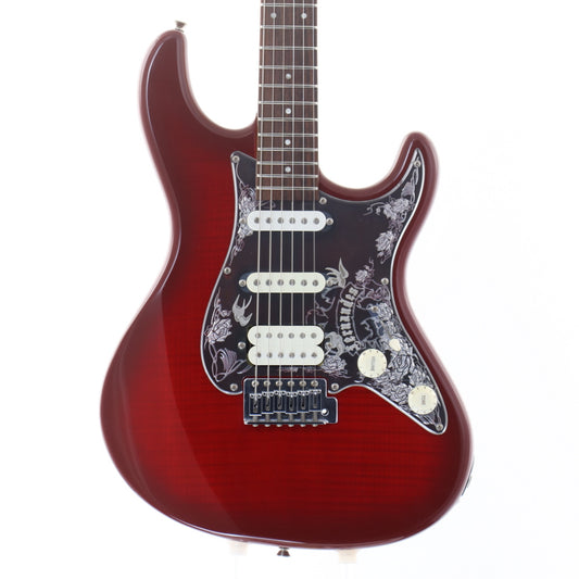 [SN FG09120800] USED FERNANDES / ENGRVE Chrome-Red [12]