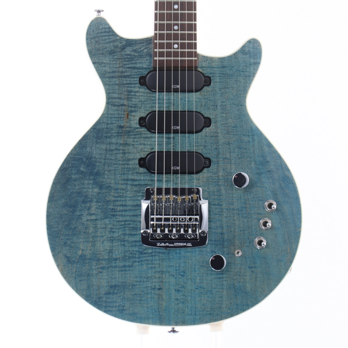 [SN 20170016] USED Kz Guitar Works / Kz One Standard Solid See Through Blue [12]