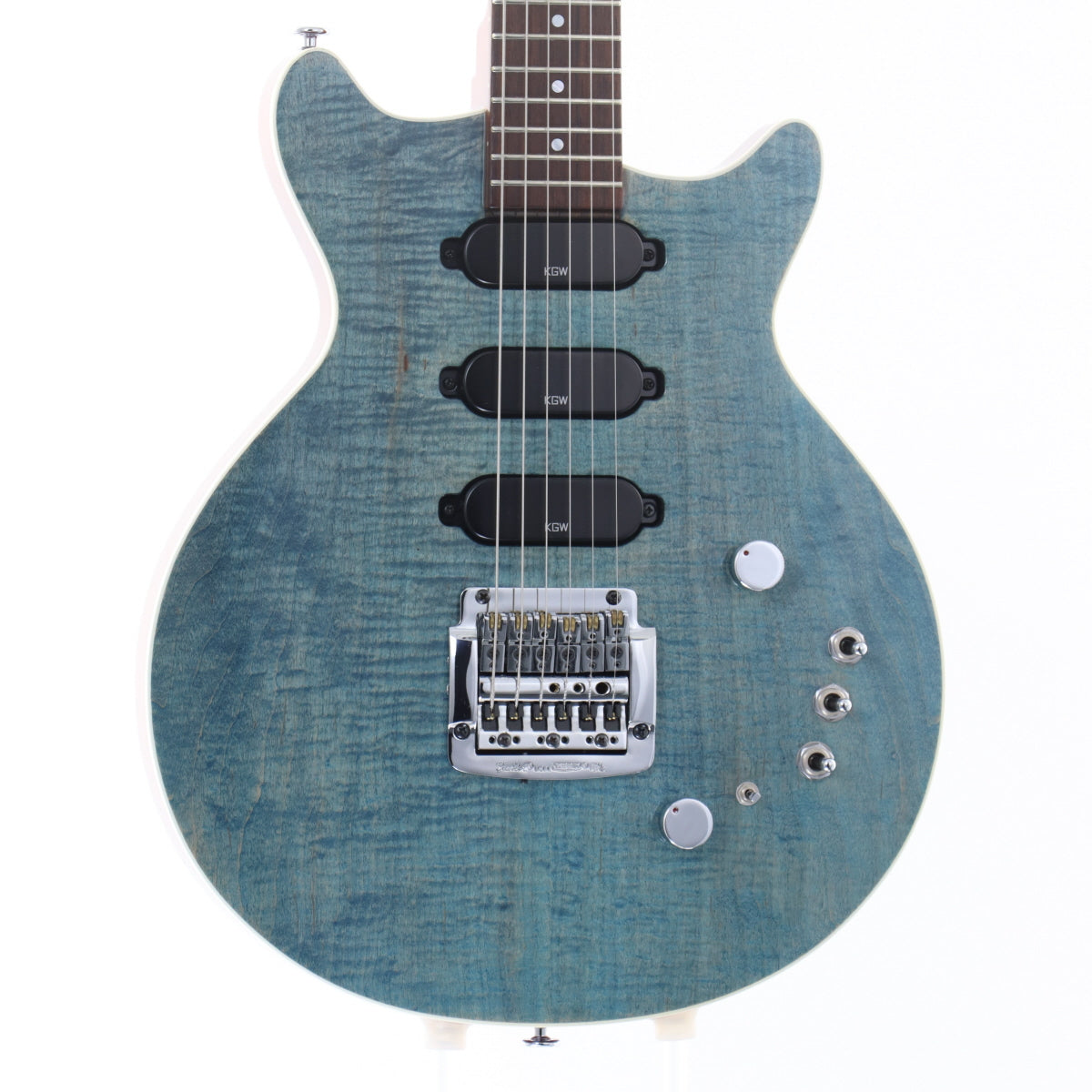 [SN 20170016] USED Kz Guitar Works / Kz One Standard Solid See Through Blue [12]