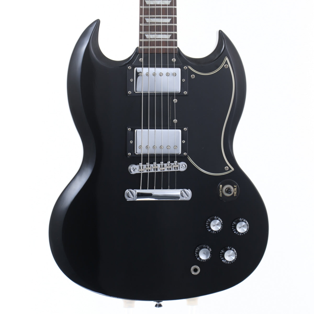 [SN EE06016025] USED Epiphone / G-400 Ebony [12]
