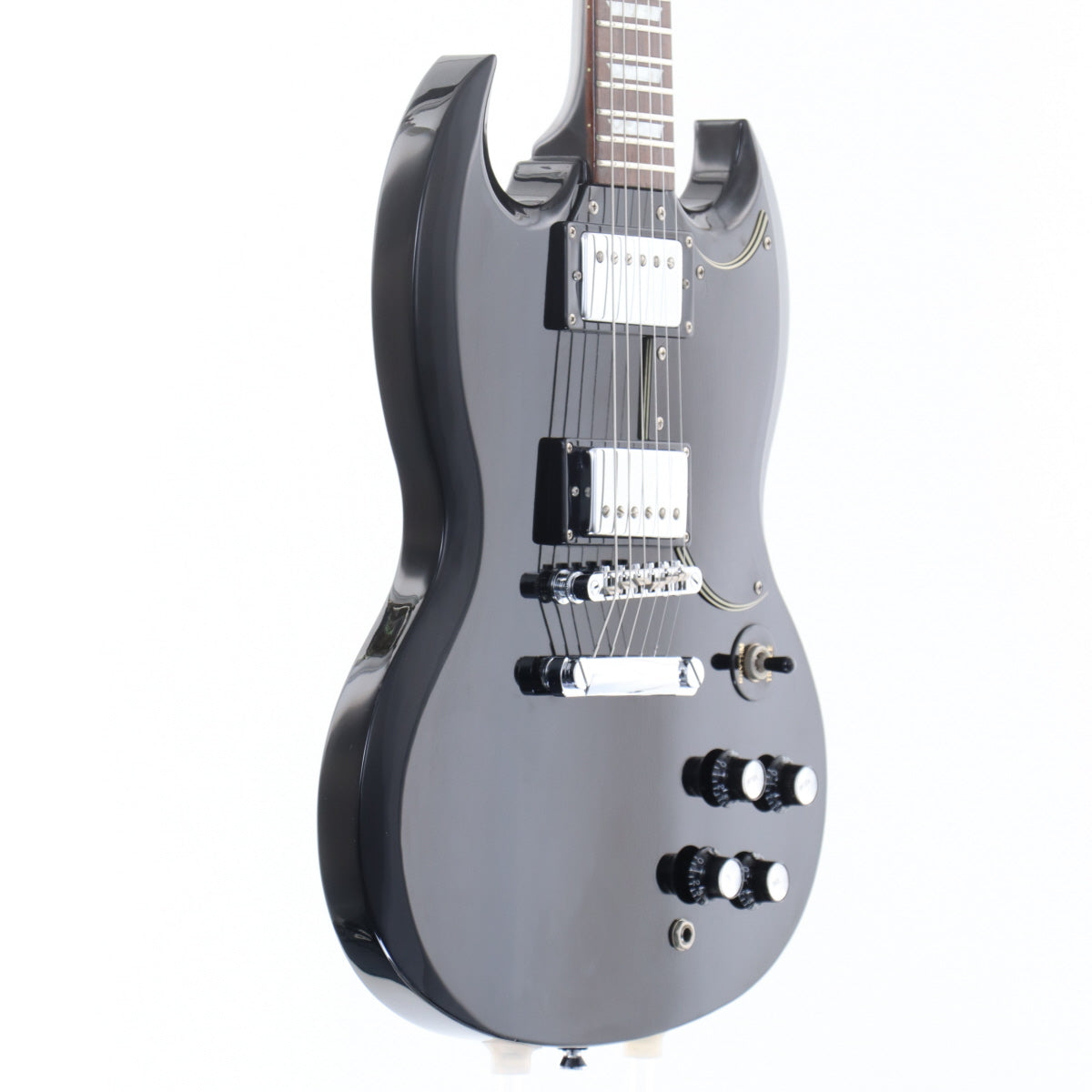 [SN EE06016025] USED Epiphone / G-400 Ebony [12]