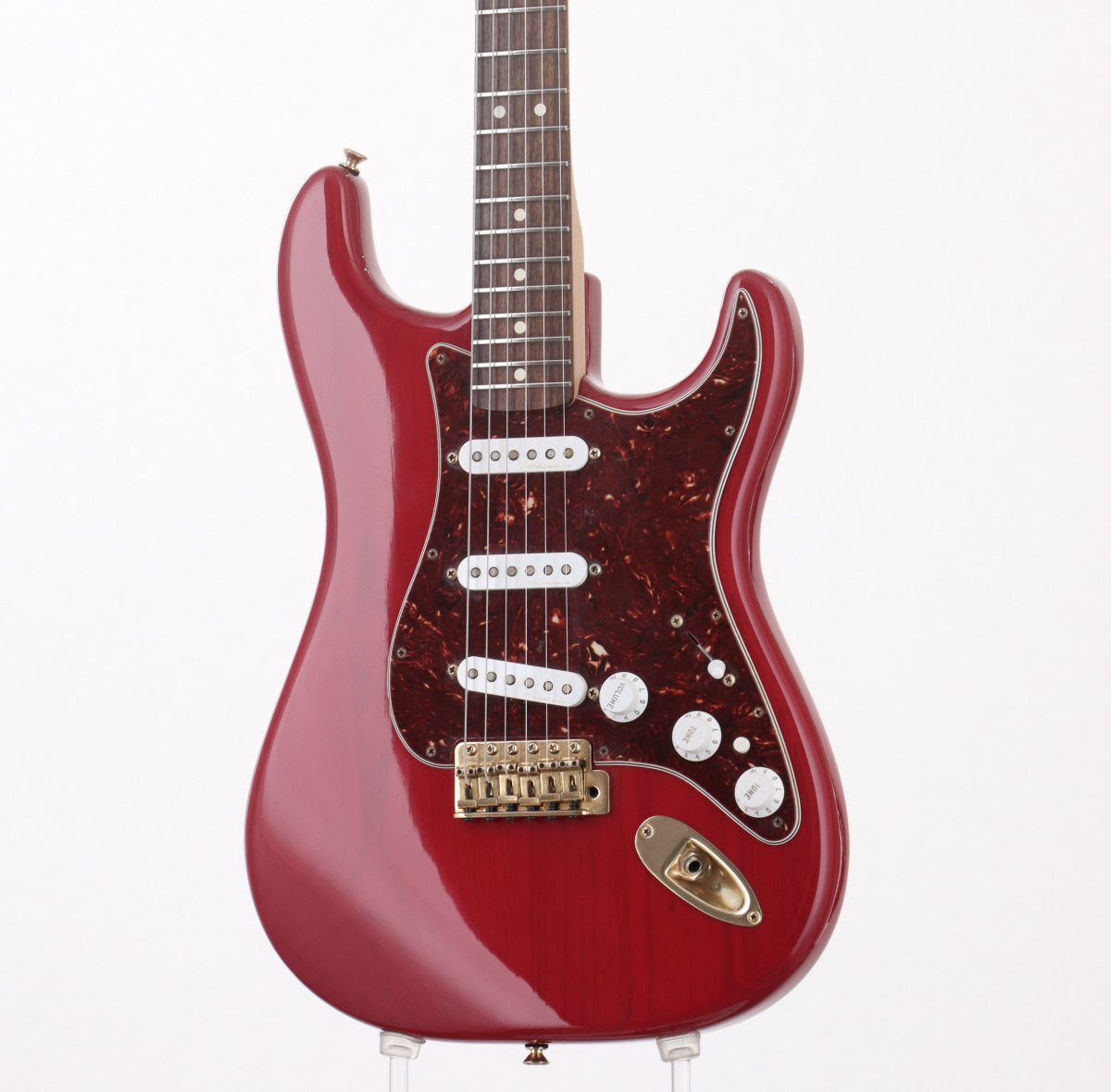 [SN MX11040682] USED Fender / Deluxe Players Strat Rosewood Fingerboard Crimson Red Transparent [3.36kg / 2012] Fender Strat [08]