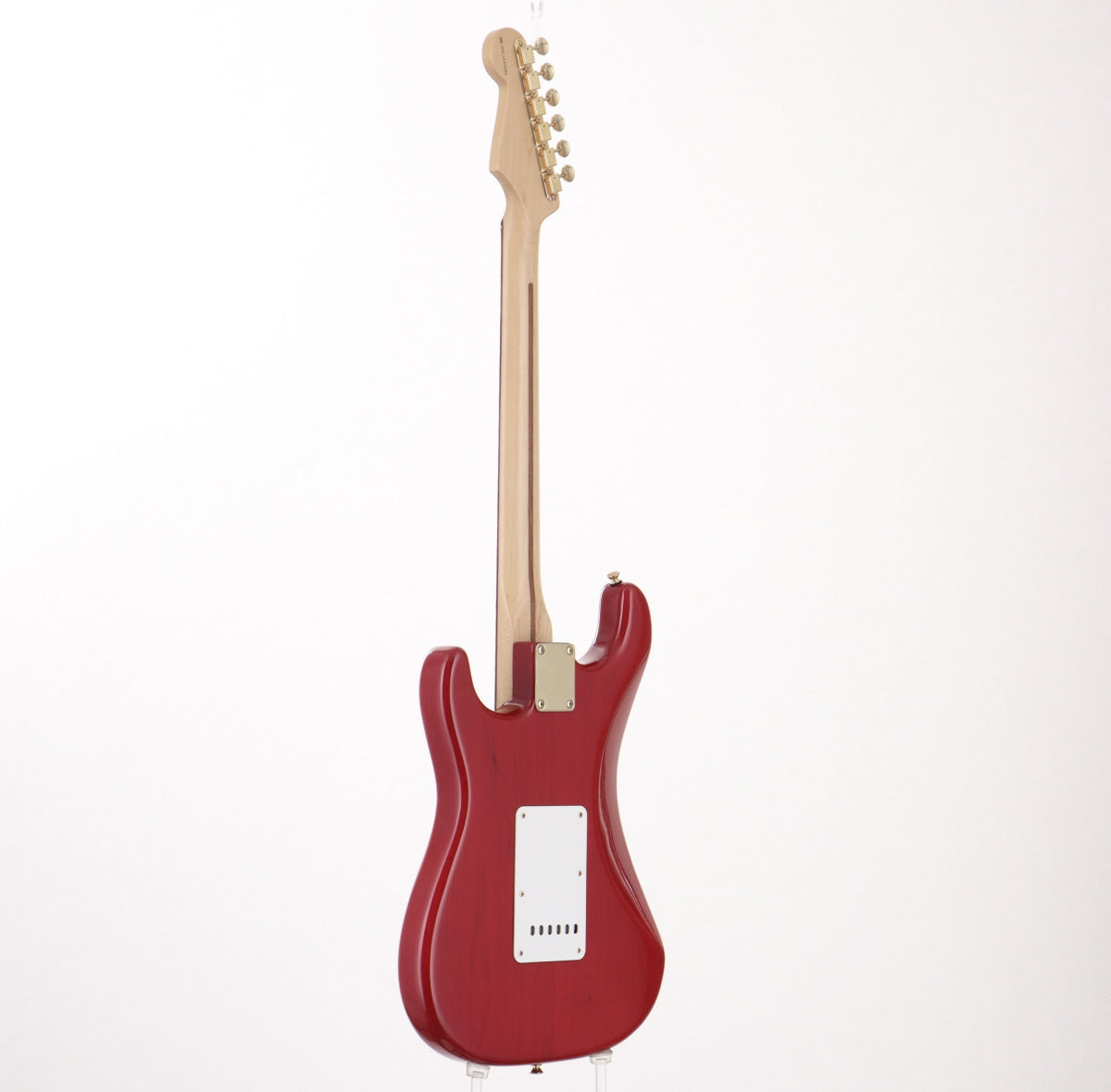 [SN MX11040682] USED Fender / Deluxe Players Strat Rosewood Fingerboard Crimson Red Transparent [3.36kg / 2012] Fender Strat [08]