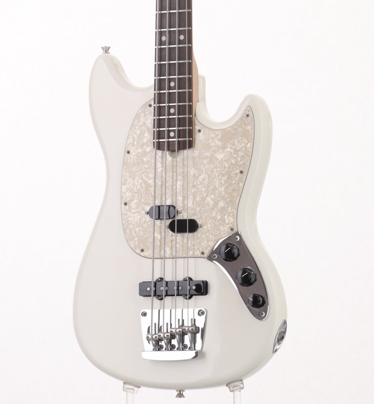 [SN US19012709] USED FENDER USA / American Performer Mustang Bass Arctic White [06]