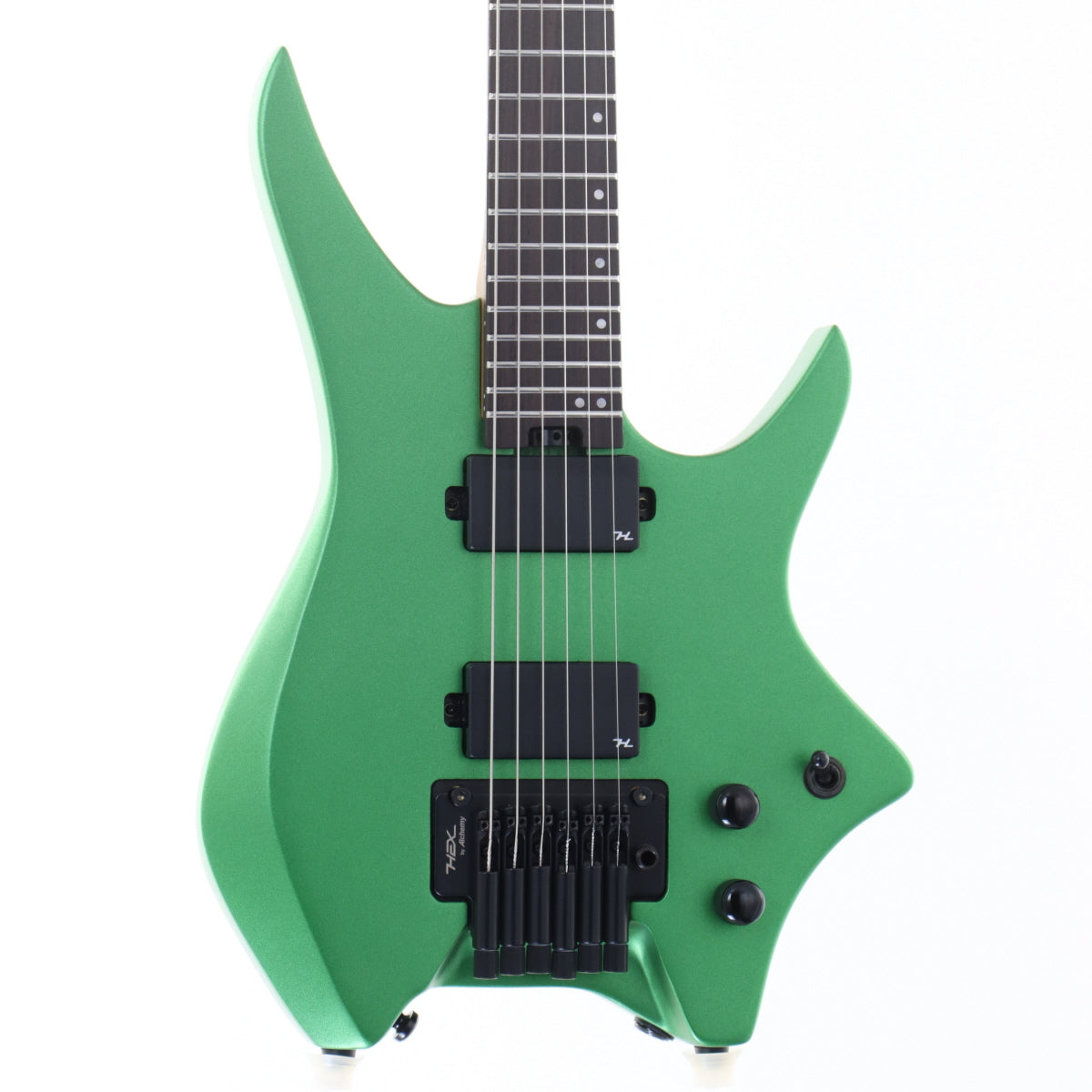 [SN HU0602210] USED HEX Guitars / N500 Metallic Emerald Green [11]