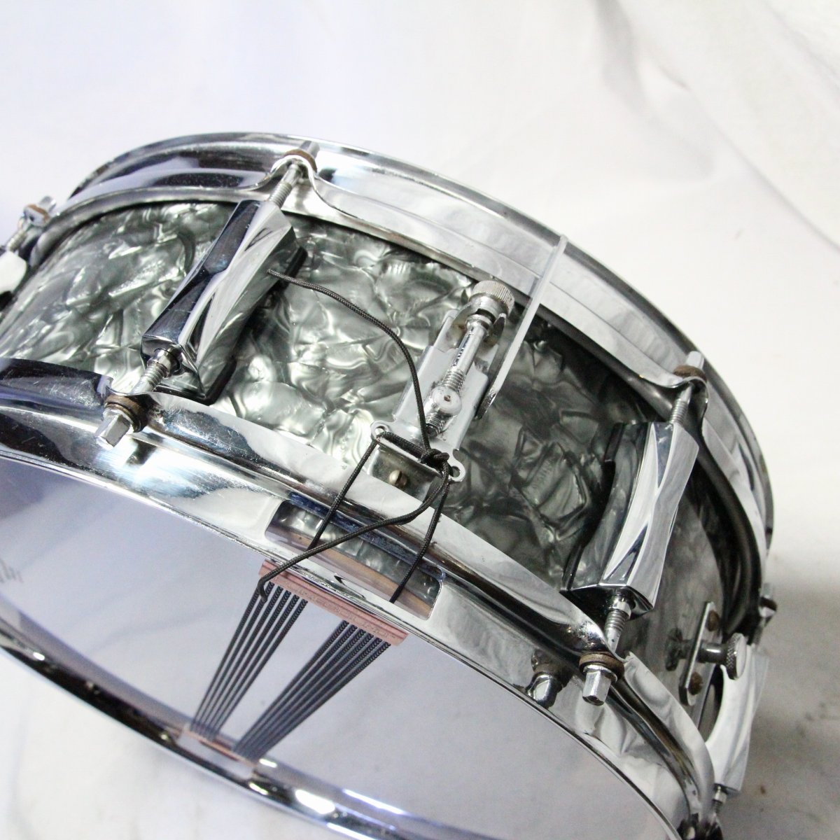 USED ROGERS / 50s CUSTOM WOOD SNARE 14×5 Rogers Snare Drum [08]