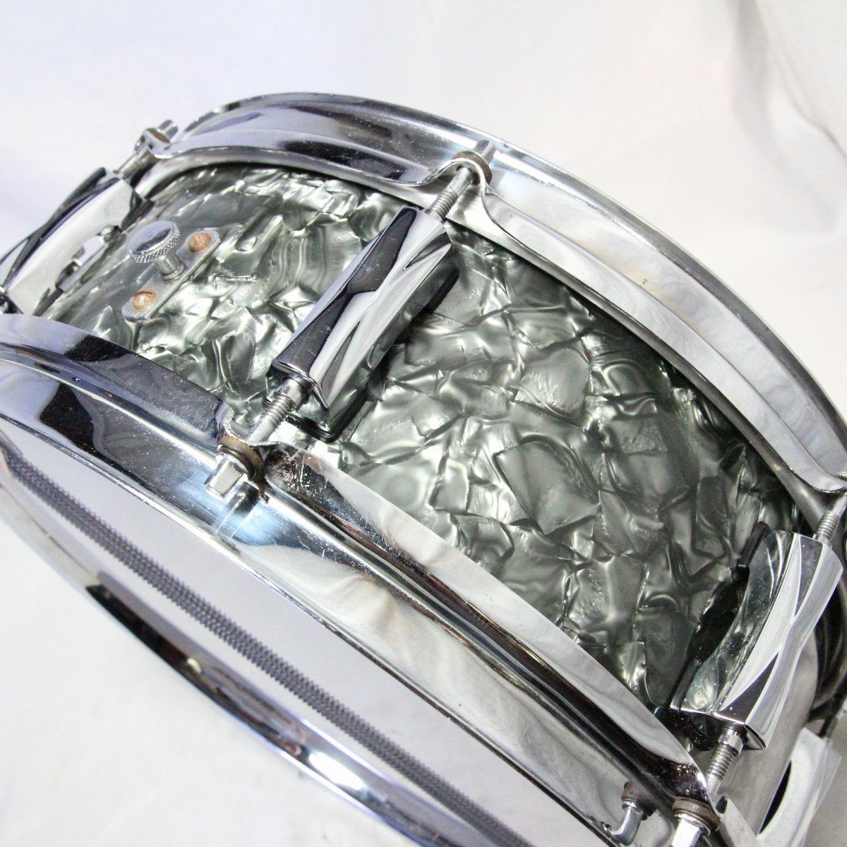 USED ROGERS / 50s CUSTOM WOOD SNARE 14×5 Rogers Snare Drum [08]