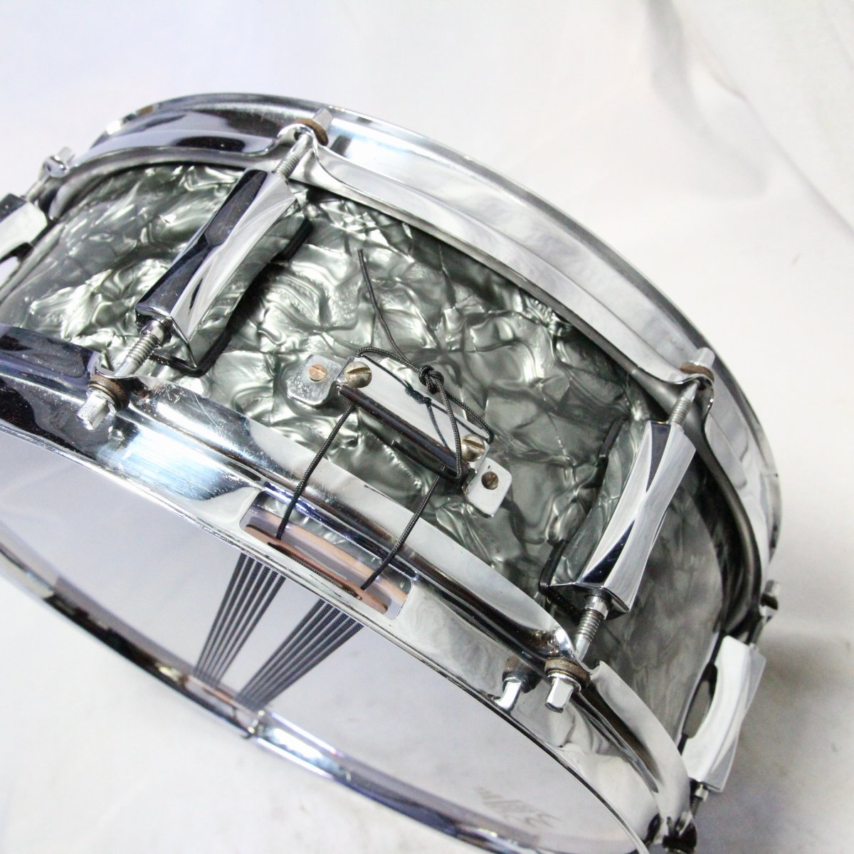 USED ROGERS / 50s CUSTOM WOOD SNARE 14×5 Rogers Snare Drum [08]