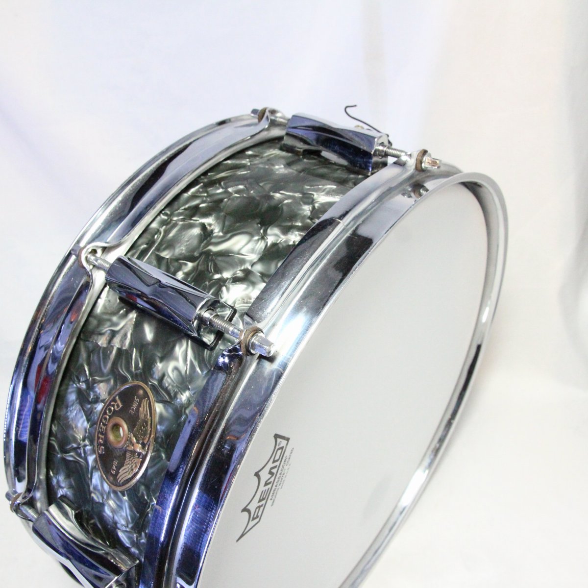 USED ROGERS / 50s CUSTOM WOOD SNARE 14×5 Rogers Snare Drum [08]