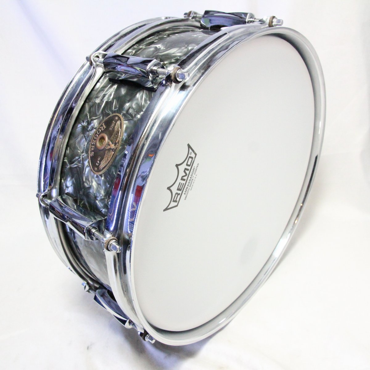 USED ROGERS / 50s CUSTOM WOOD SNARE 14×5 Rogers Snare Drum [08]
