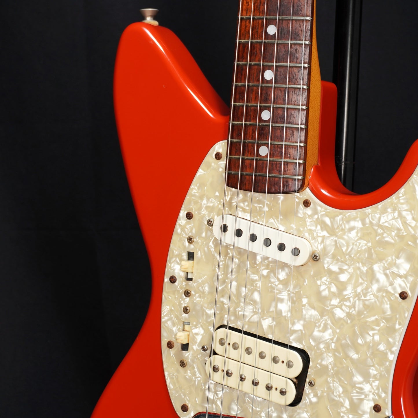 [SN CIJ A036045] USED Fender Japan / JSG-65 Jag-Stang Fiesta Red -1998- [04]