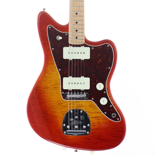 [SN JD24001364] USED Fender / 2024 Collection Made in Japan Hybrid II Jazzmaster Maple Fingerboard Flame Sunset Orange Transparent [11]