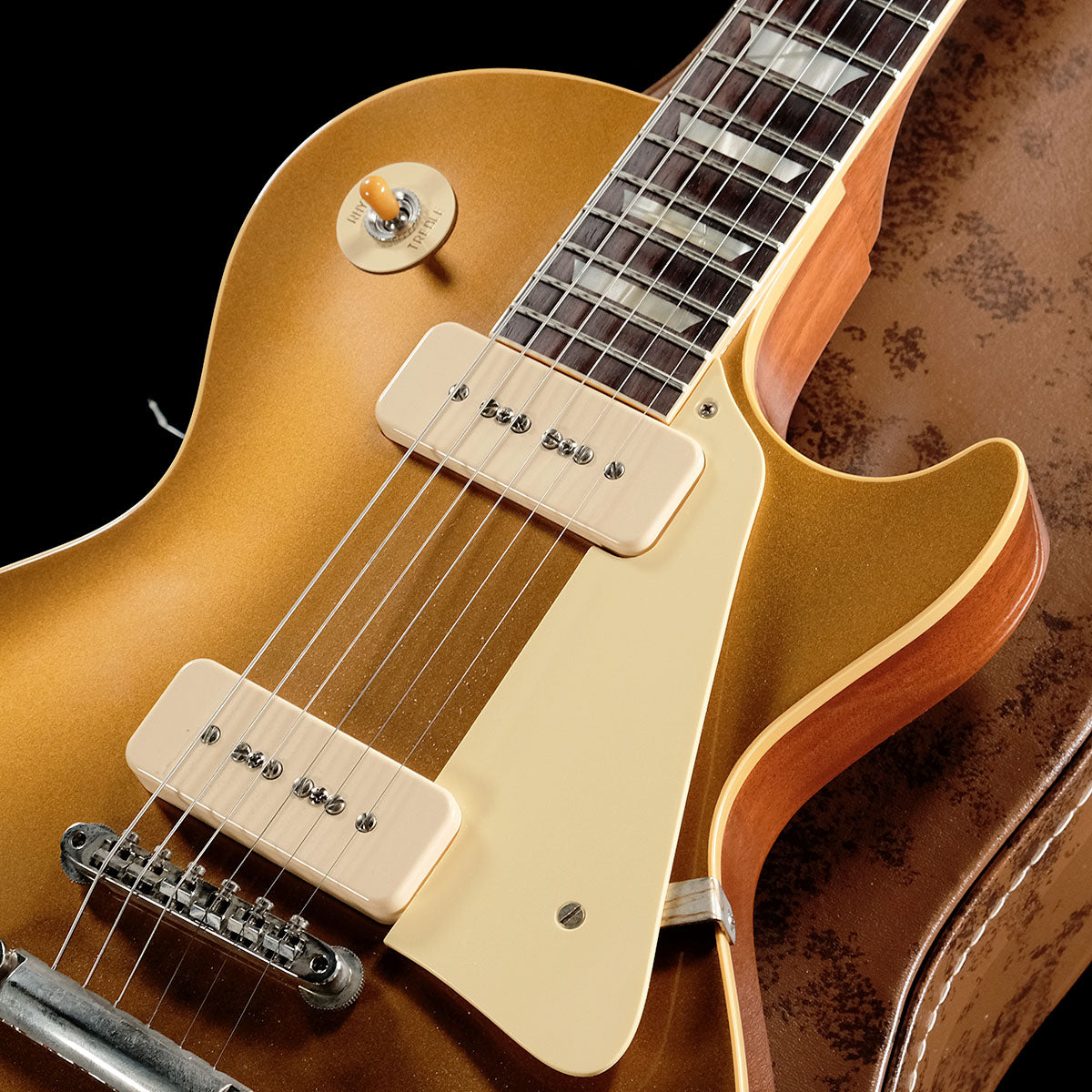 [SN 6 4450] USED Gibson Custom Shop / Historic Collection 1956 Les Paul Gold Top Reissue VOS Double Gold [05]