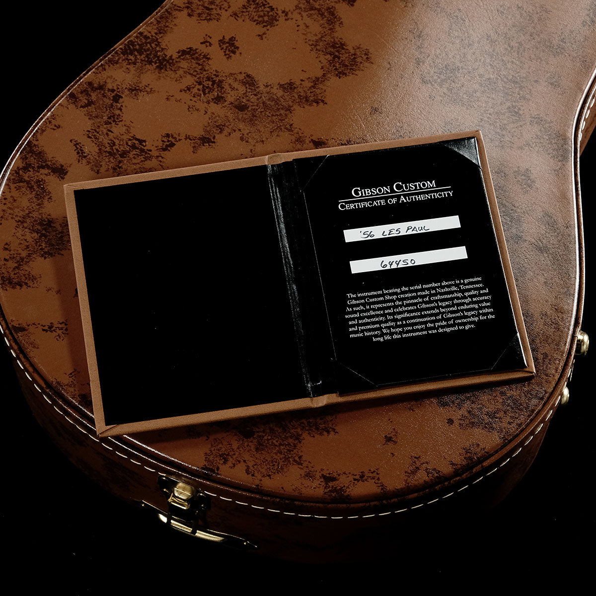 [SN 6 4450] USED Gibson Custom Shop / Historic Collection 1956 Les Paul Gold Top Reissue VOS Double Gold [05]