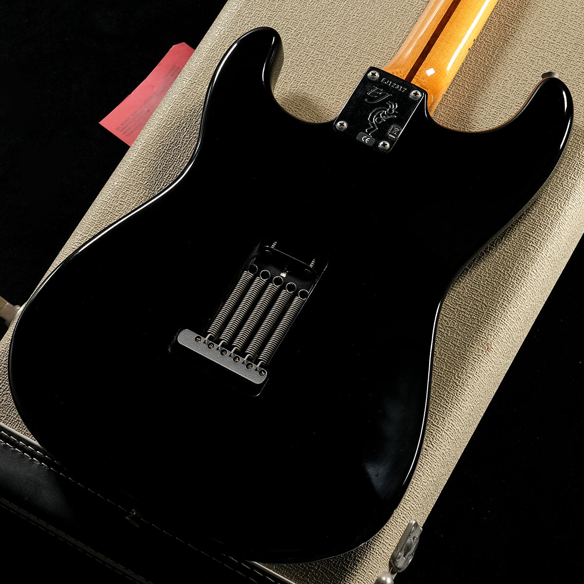 [SN EJ12317] USED Fender USA / Eric Johnson Stratocaster / Maple Fingerboard Black 2007 [05]