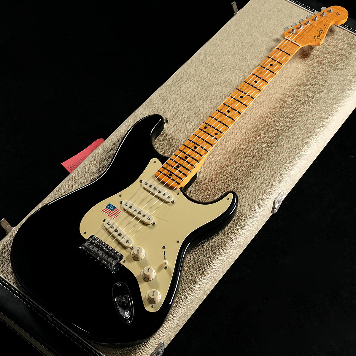 [SN EJ12317] USED Fender USA / Eric Johnson Stratocaster / Maple Fingerboard Black 2007 [05]