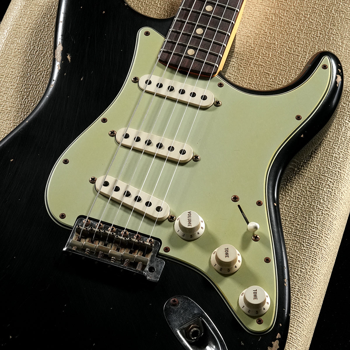 [SN RT0231] USED Fender Custom Shop / Master Built Series 1963 Stratocaster Relic Black by Ron Thorn 2021 [05]