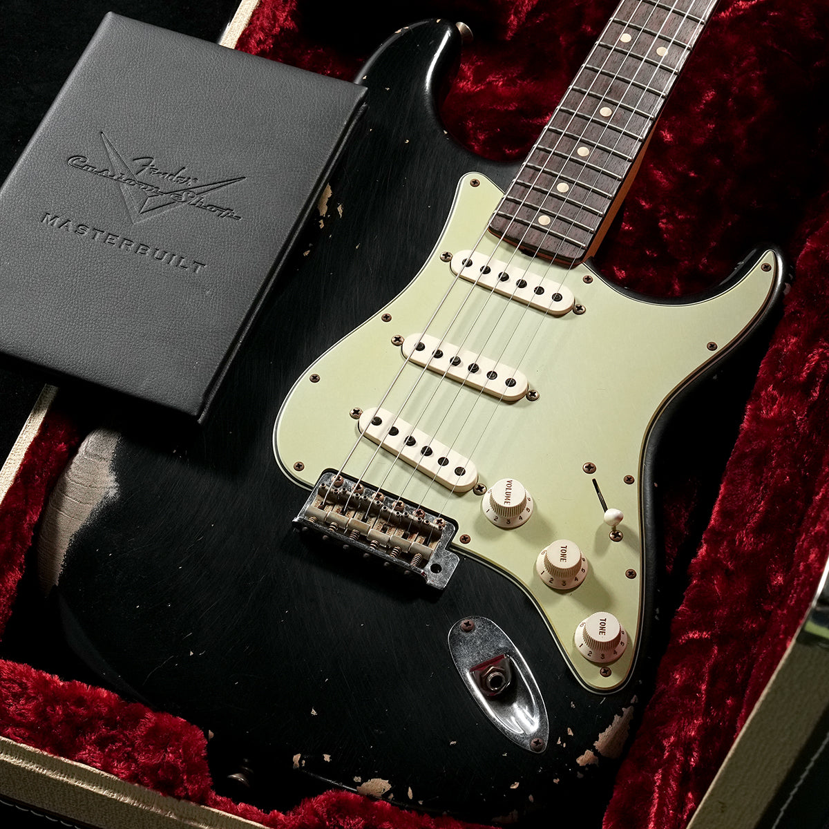 [SN RT0231] USED Fender Custom Shop / Master Built Series 1963 Stratocaster Relic Black by Ron Thorn 2021 [05]