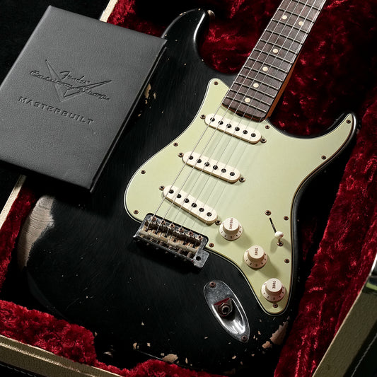 [SN RT0231] USED Fender Custom Shop / Master Built Series 1963 Stratocaster Relic Black by Ron Thorn 2021 [05]