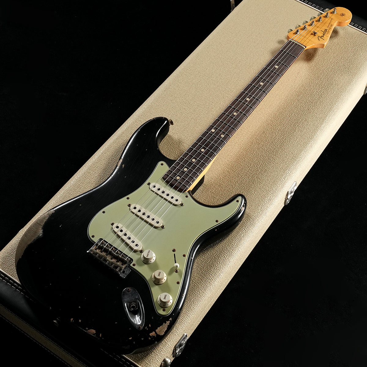 [SN RT0231] USED Fender Custom Shop / Master Built Series 1963 Stratocaster Relic Black by Ron Thorn 2021 [05]