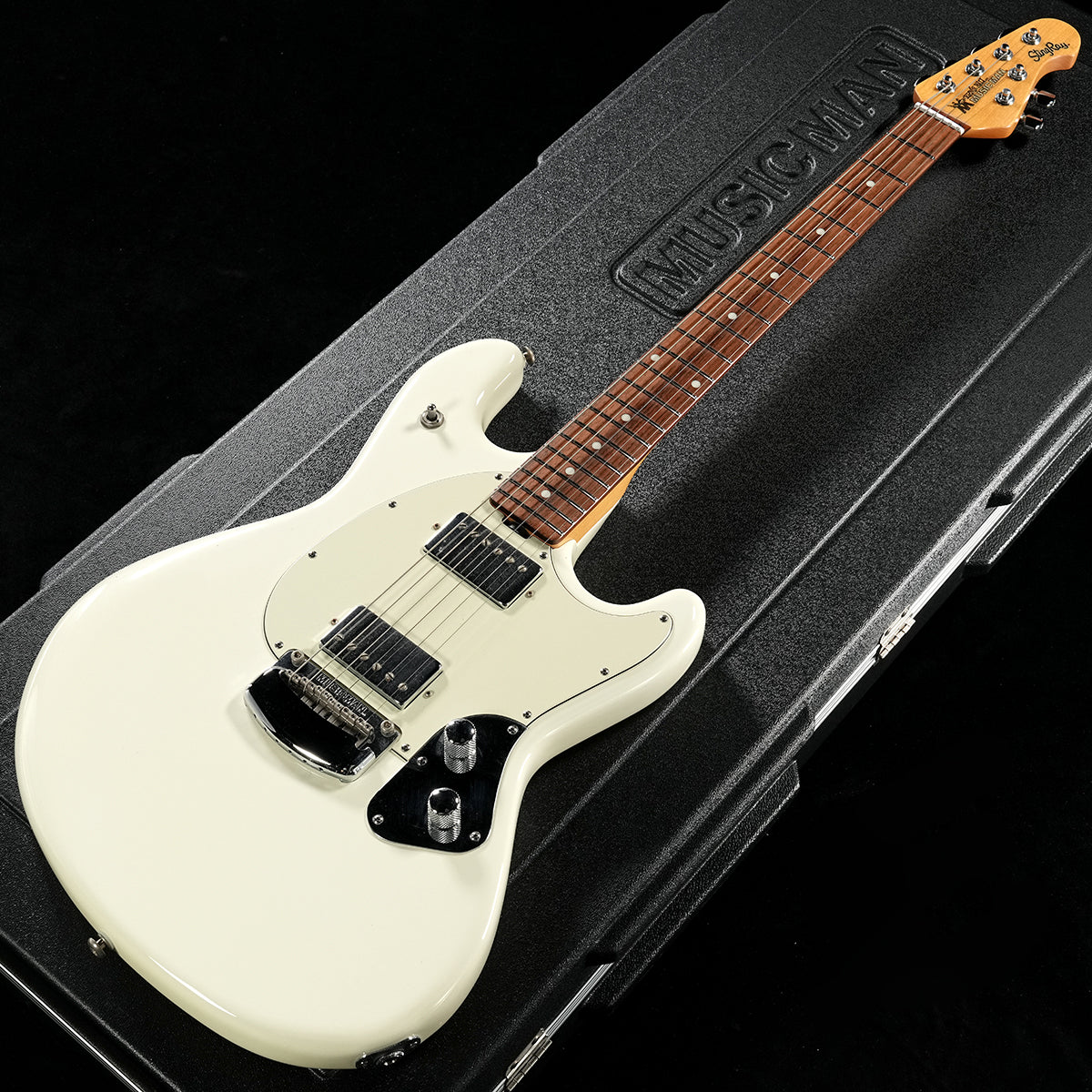 [SN G76838] USED Music man / StingRay Guitar Ivory White 2019 [05]