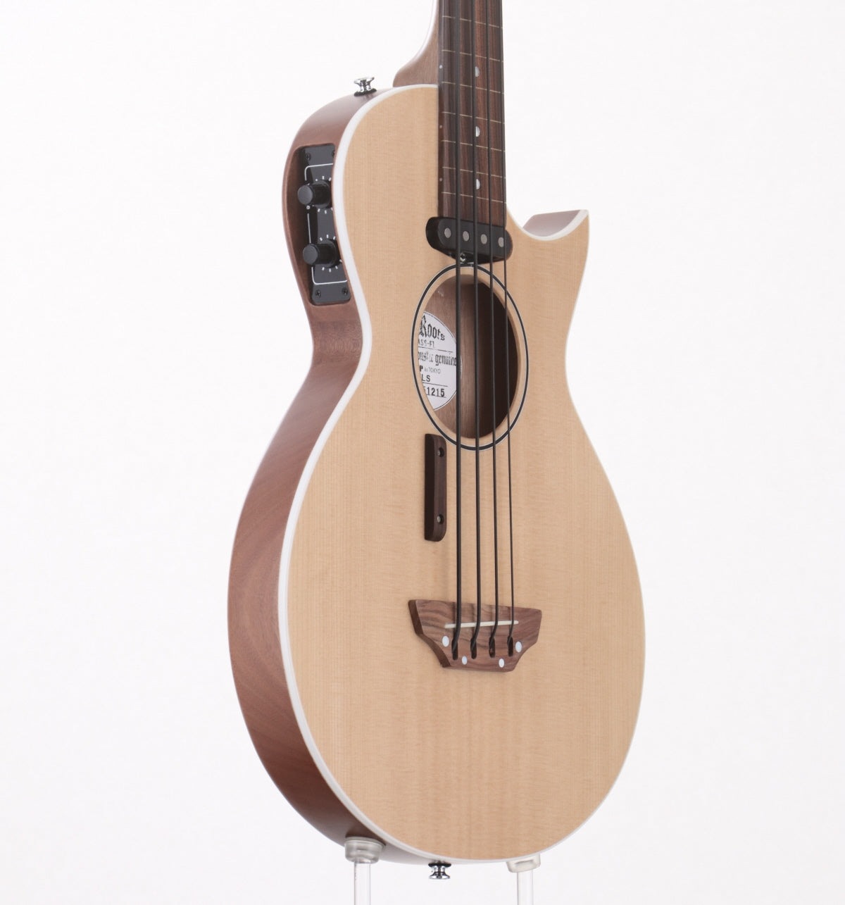 [SN GC2351215] USED GrassRoots / G-AC-BASS-FL NTLS Natural Satin [2.24kg / made in 2023] GrassRoots Fretless Electric Bass [08]