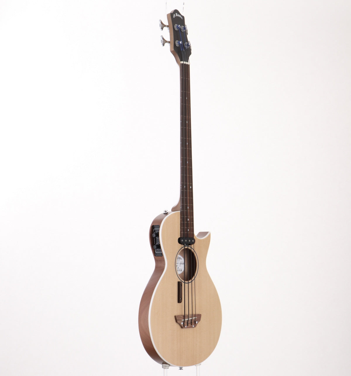 [SN GC2351215] USED GrassRoots / G-AC-BASS-FL NTLS Natural Satin [2.24kg / made in 2023] GrassRoots Fretless Electric Bass [08]