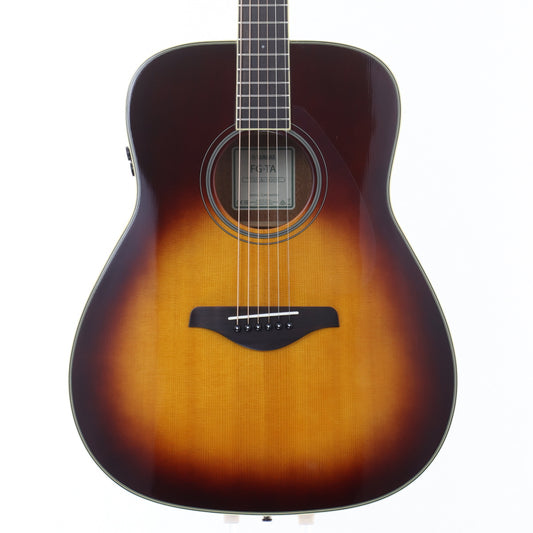 [SN IIJ091191] USED YAMAHA / FG-TA Trans Acoustic Brown Sunburst [11]